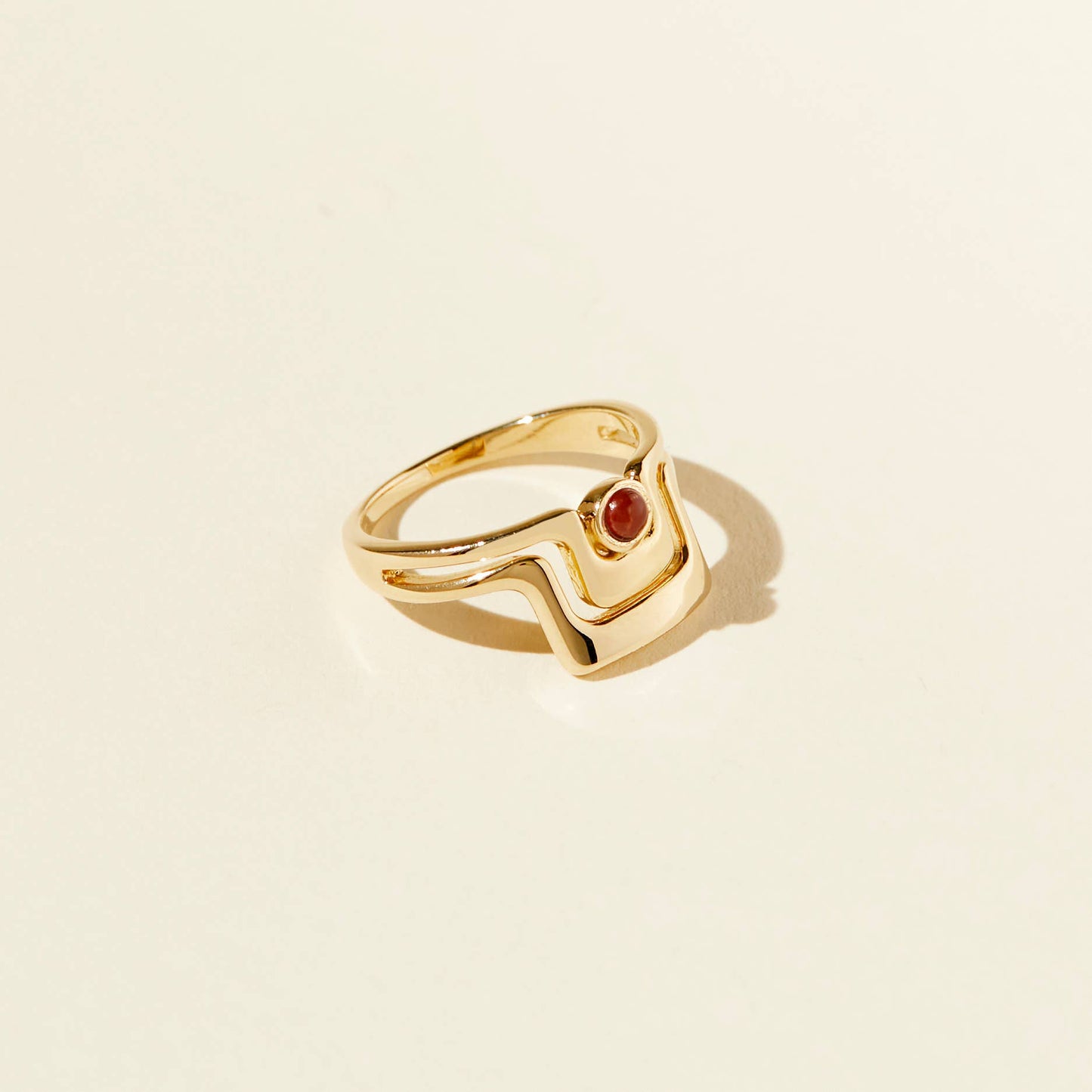Lindsay Lewis - Grand Ring - Red: 6