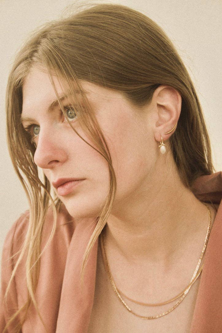 Aspen Earrings: Sterling Silver