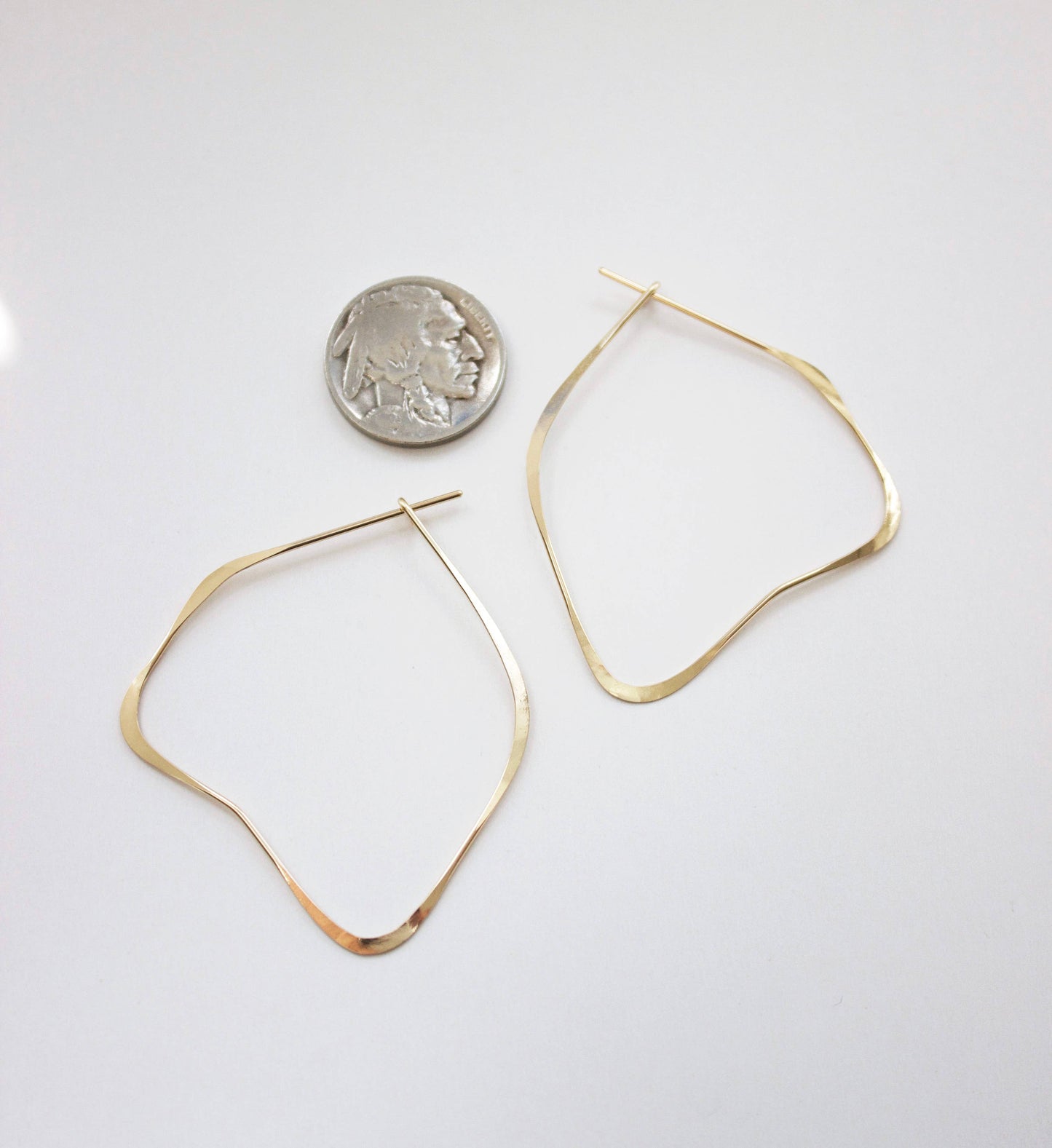 L.Greenwalt Jewelry - Organic Earrings: Sterling Silver