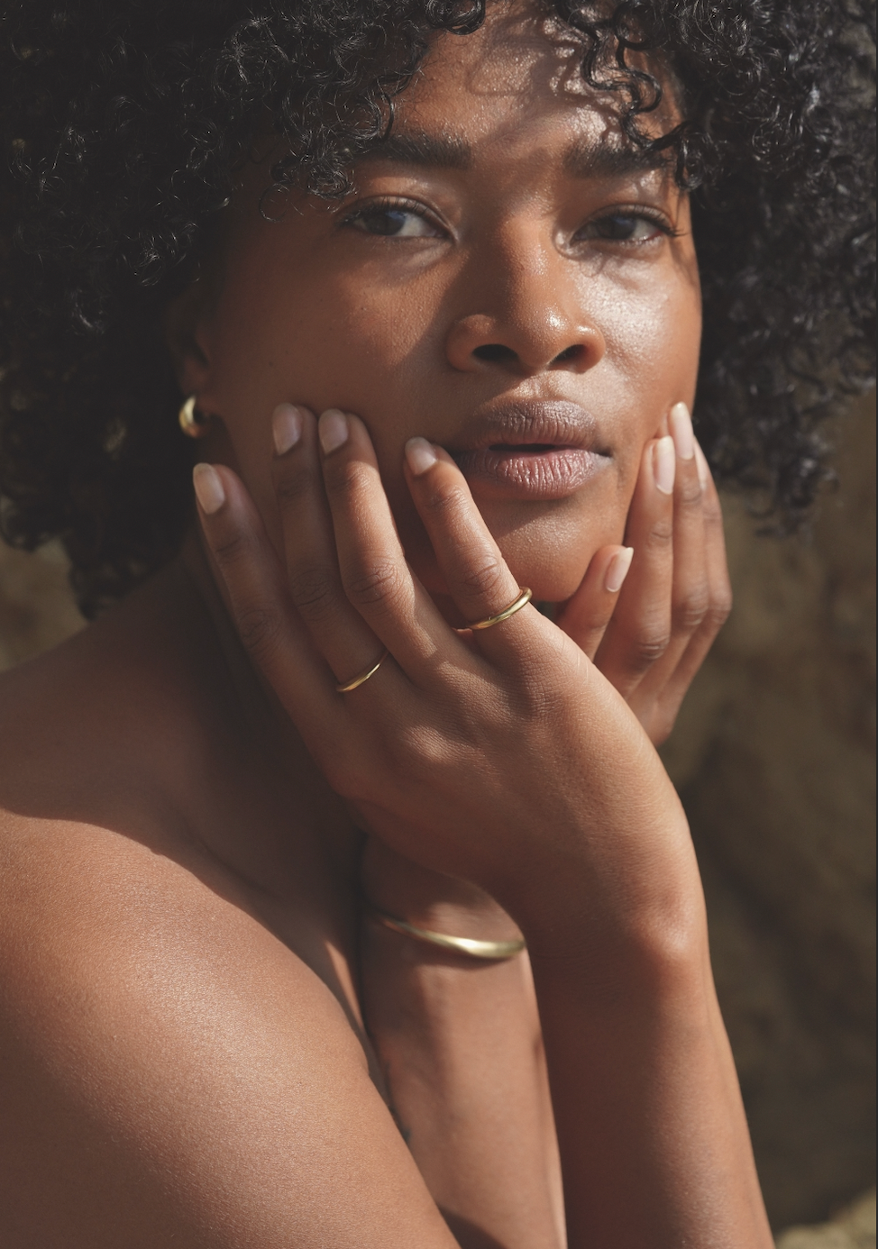Mountainside Jewelry - Flume Earrings: Gold Vermeil