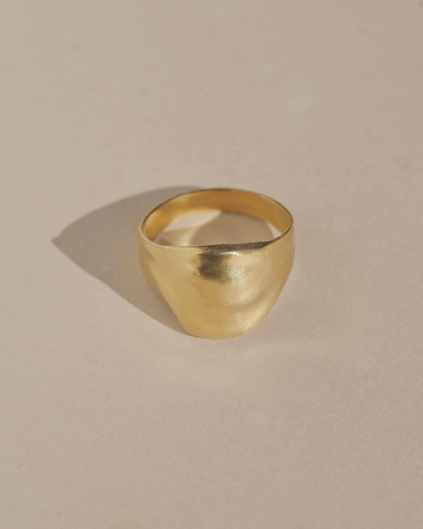Mountainside Jewelry - Volcan Ring: Gold Vermeil / 5