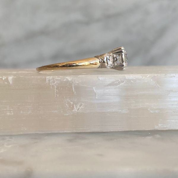 Vintage Three Diamond Ring