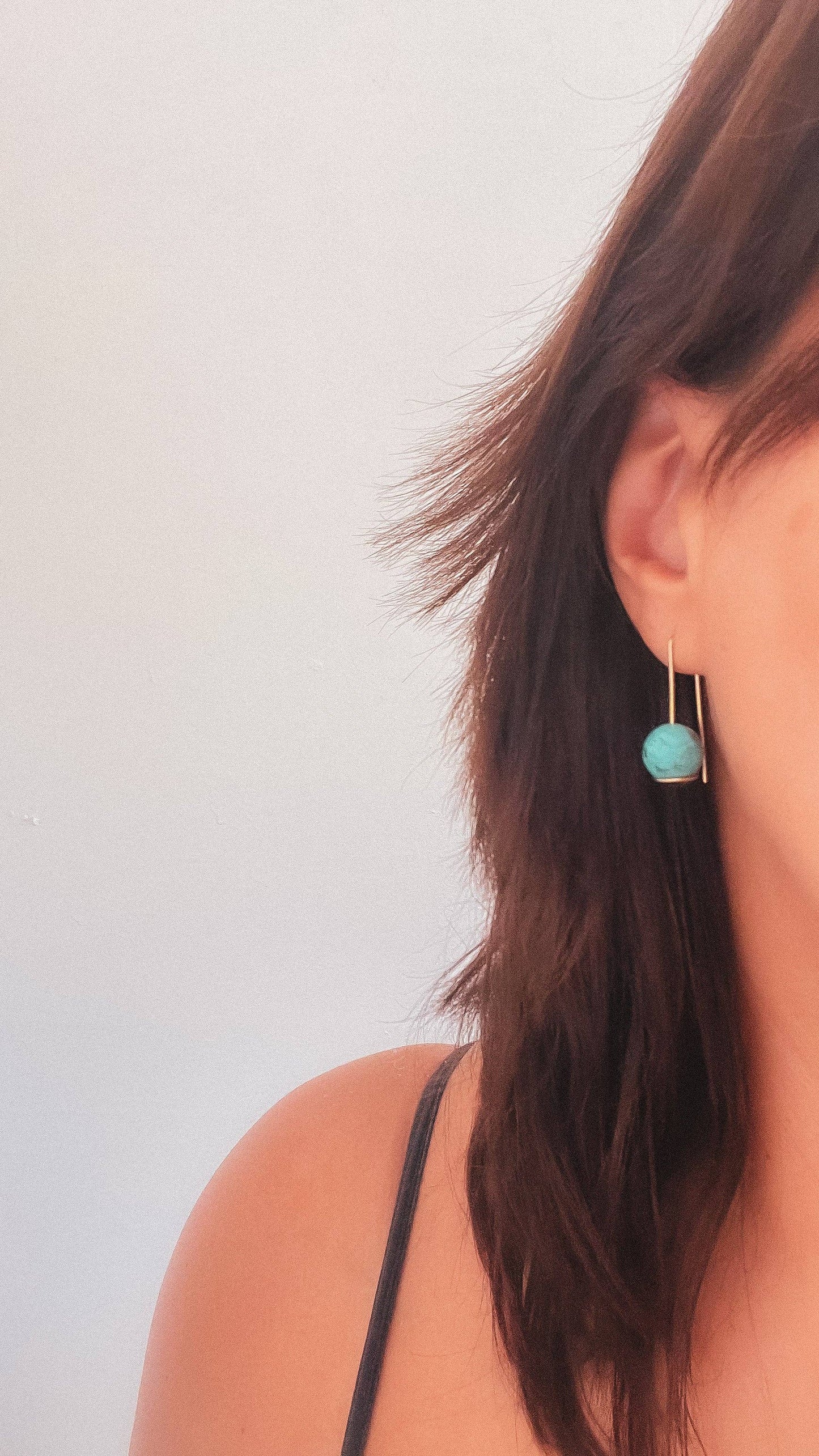 Turquoise Balance Earrings