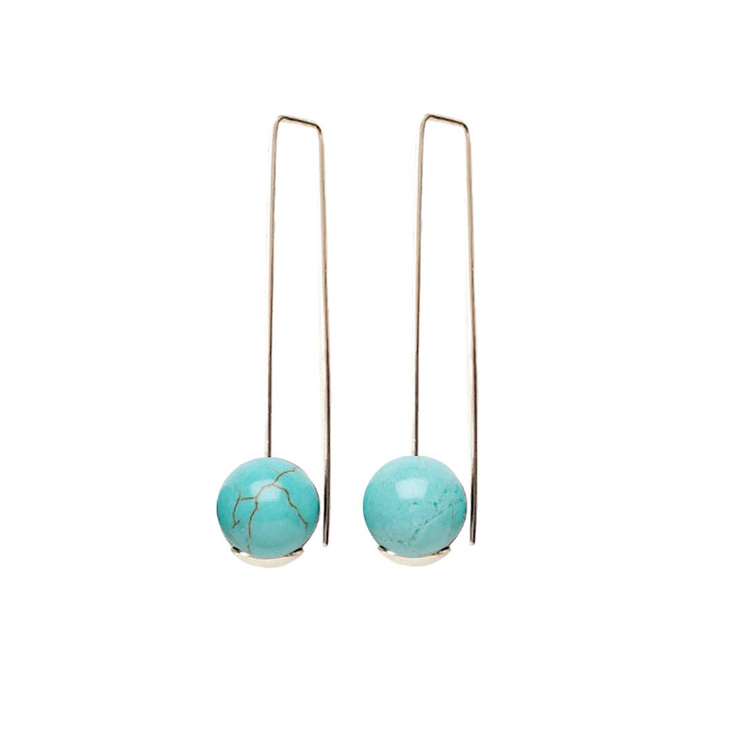 Turquoise Balance Earrings
