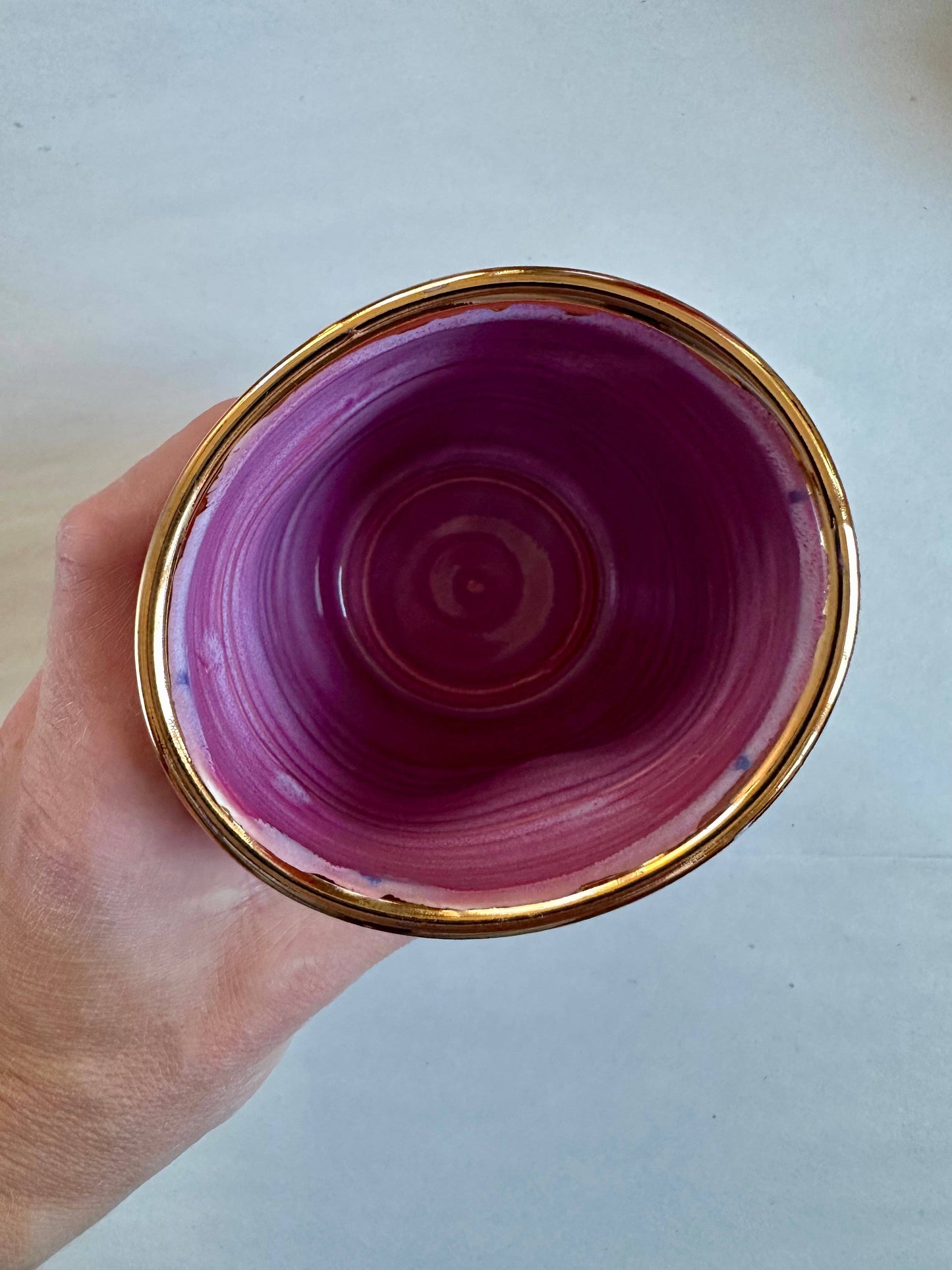 Raspberry Porcelian Cup