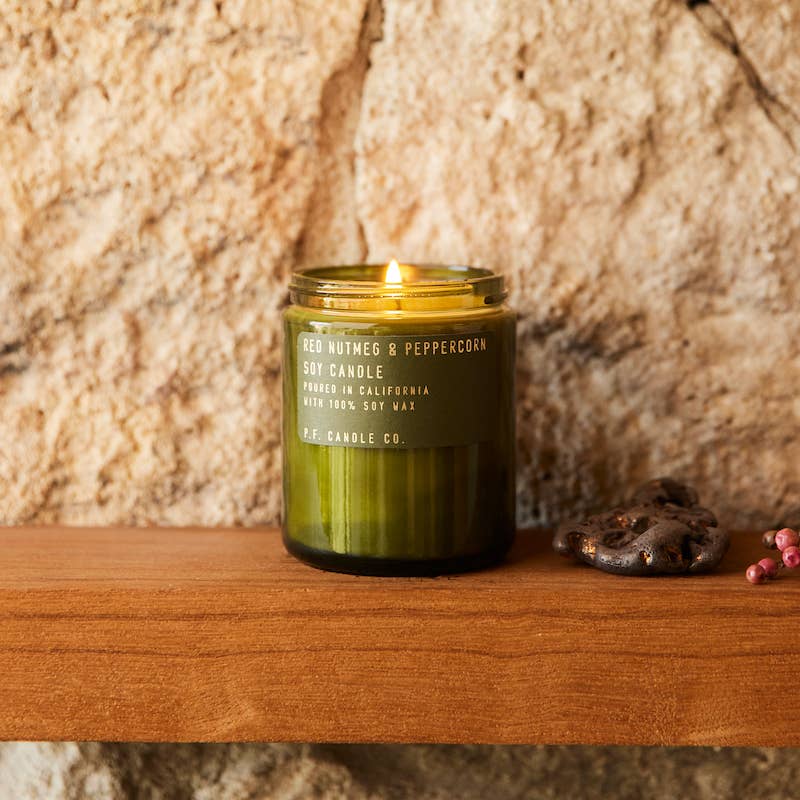 Red Nutmeg & Peppercorn Candle