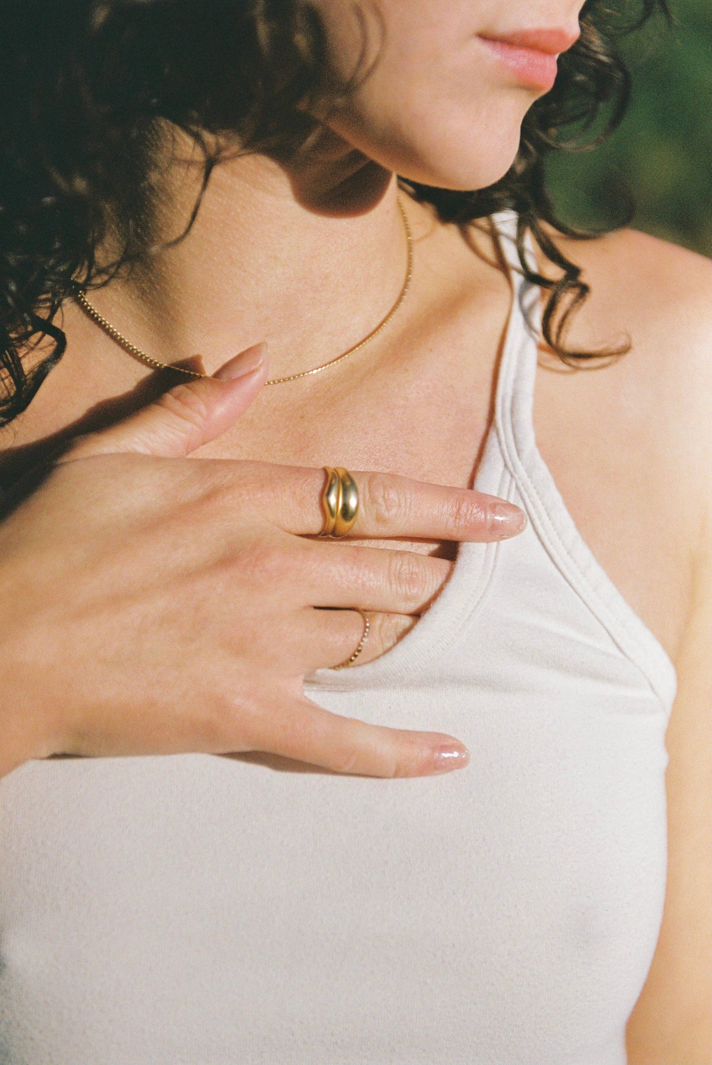 Mountainside Jewelry - Lyra Ring: Gold Vermeil / 5