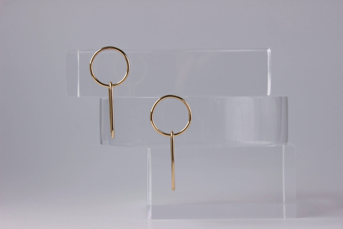 Circle Link Earrings