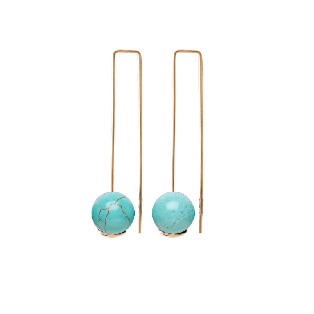 Turquoise Balance Earrings