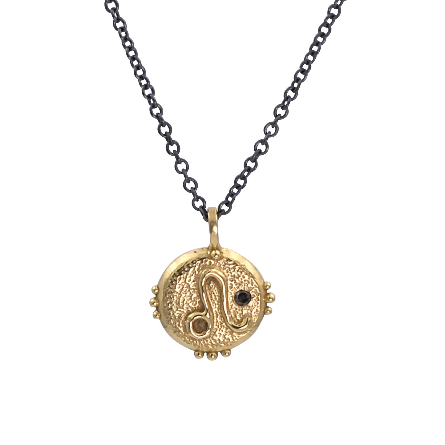 Zodiac Talisman Necklace - Brass