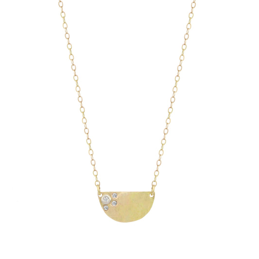 Gold Callisto Necklace - 14k Vermeil