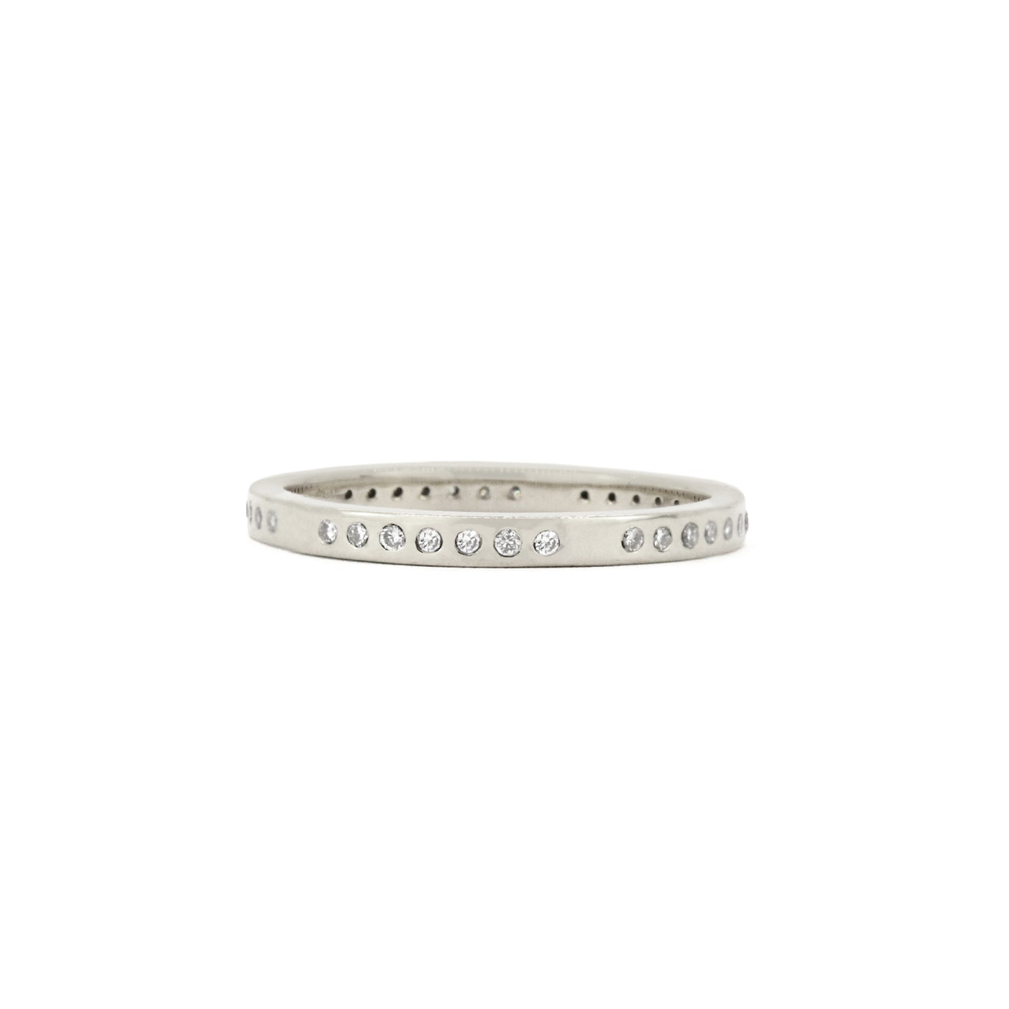 7 Diamond Infinity Ring