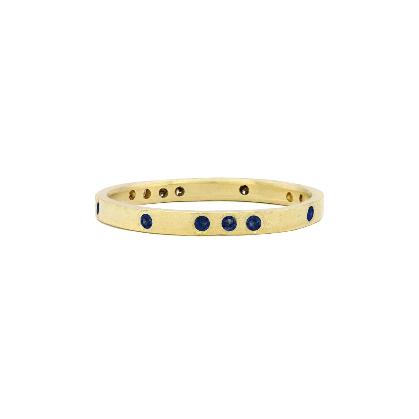 Scattered Sapphire Ring