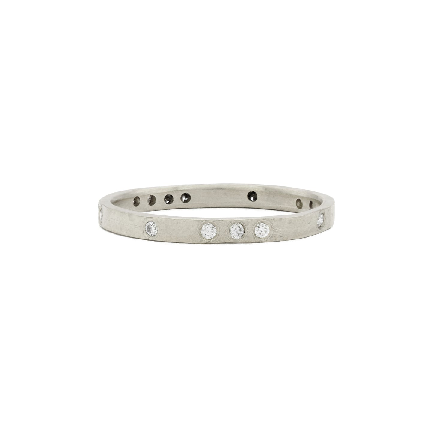 Scattered Diamond Ring