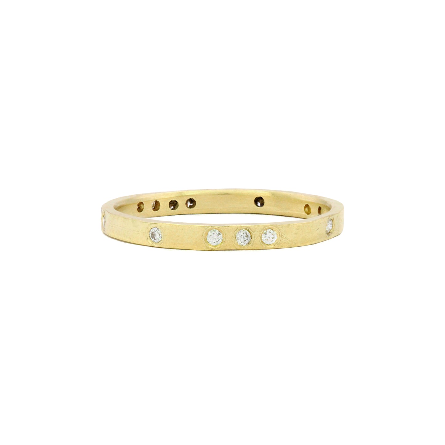 Scattered Diamond Ring