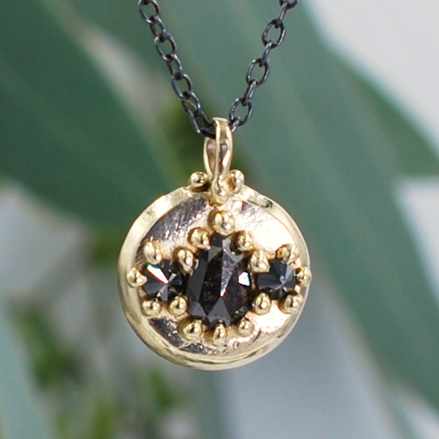 Diamond Embedded Medallion