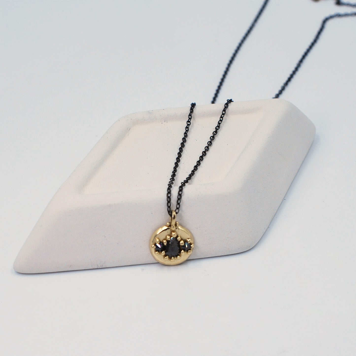 Diamond Embedded Medallion