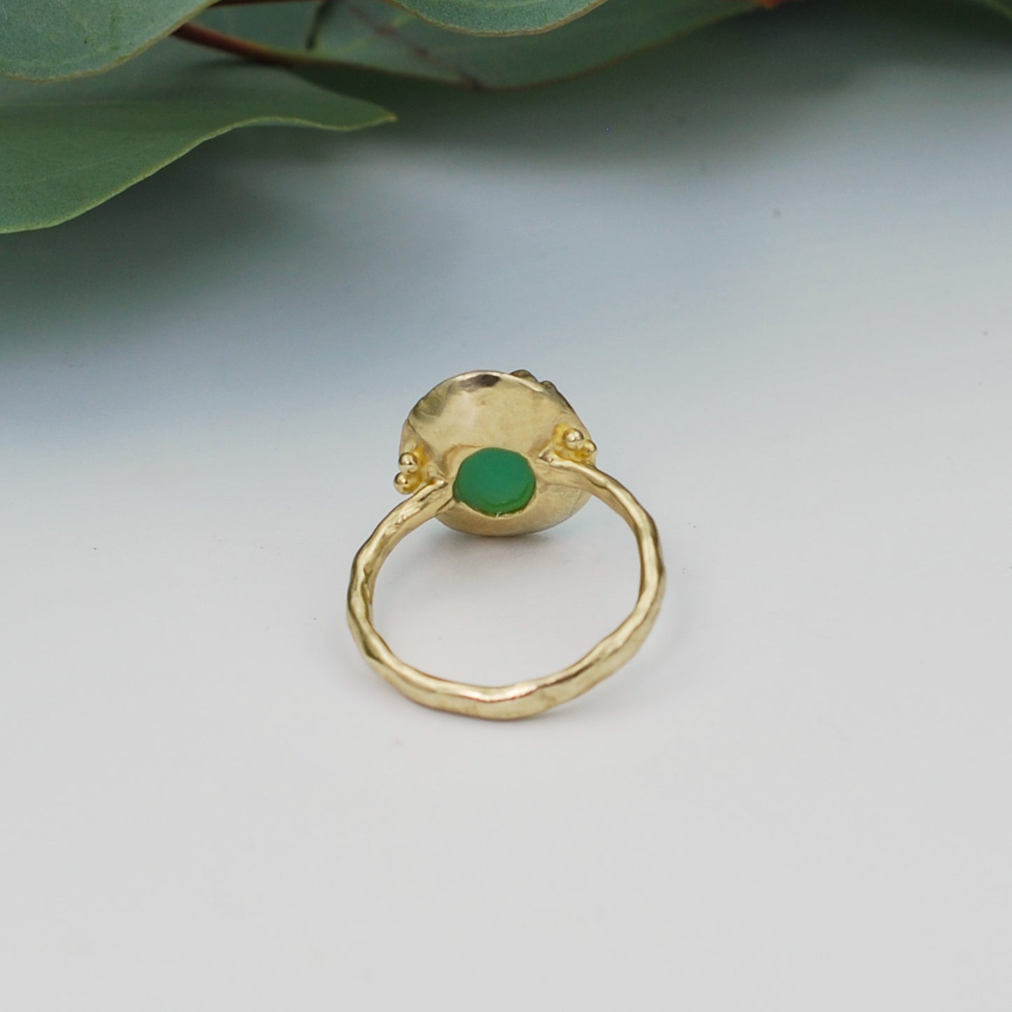 Chrysoprase Cocktail Ring