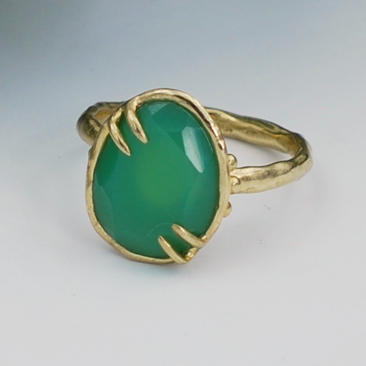 Chrysoprase Cocktail Ring