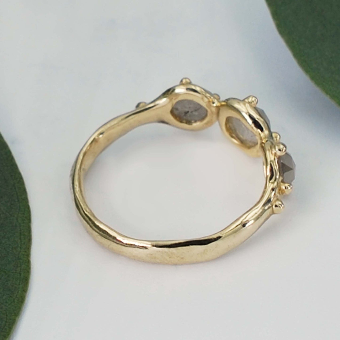 III Rustic Diamond Band