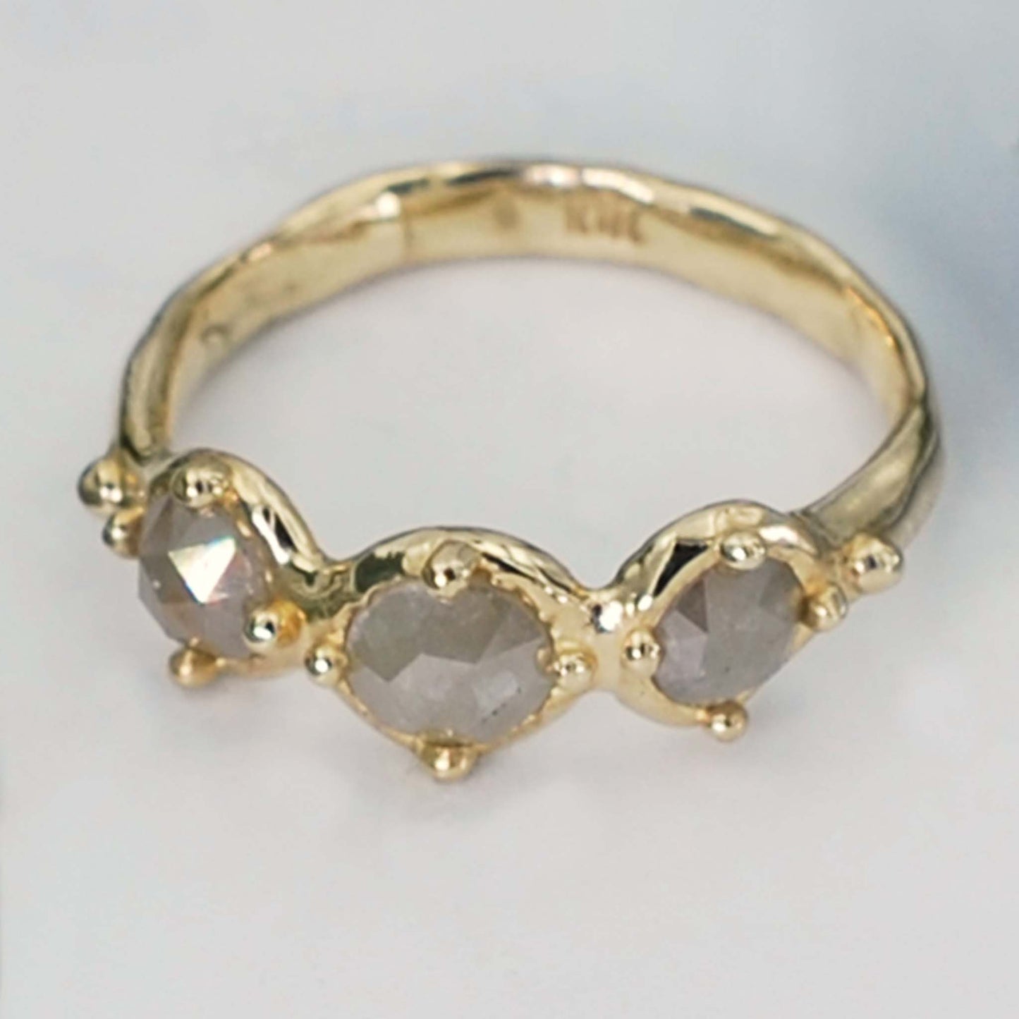 III Rustic Diamond Band