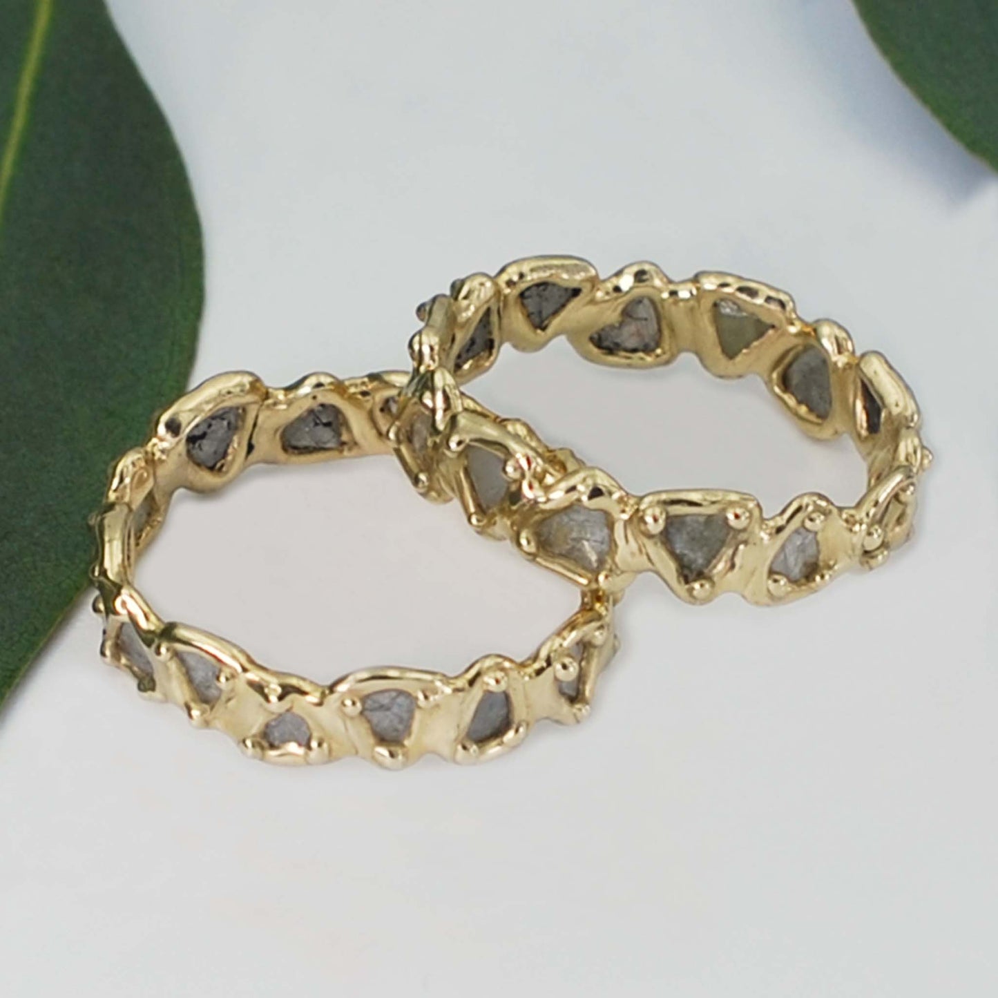 Tri-Point Eternity Band