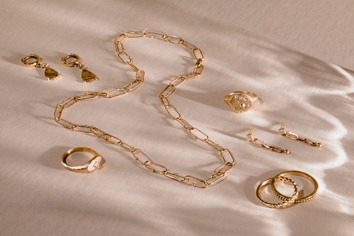 Huggie Diamond Droplet Earrings