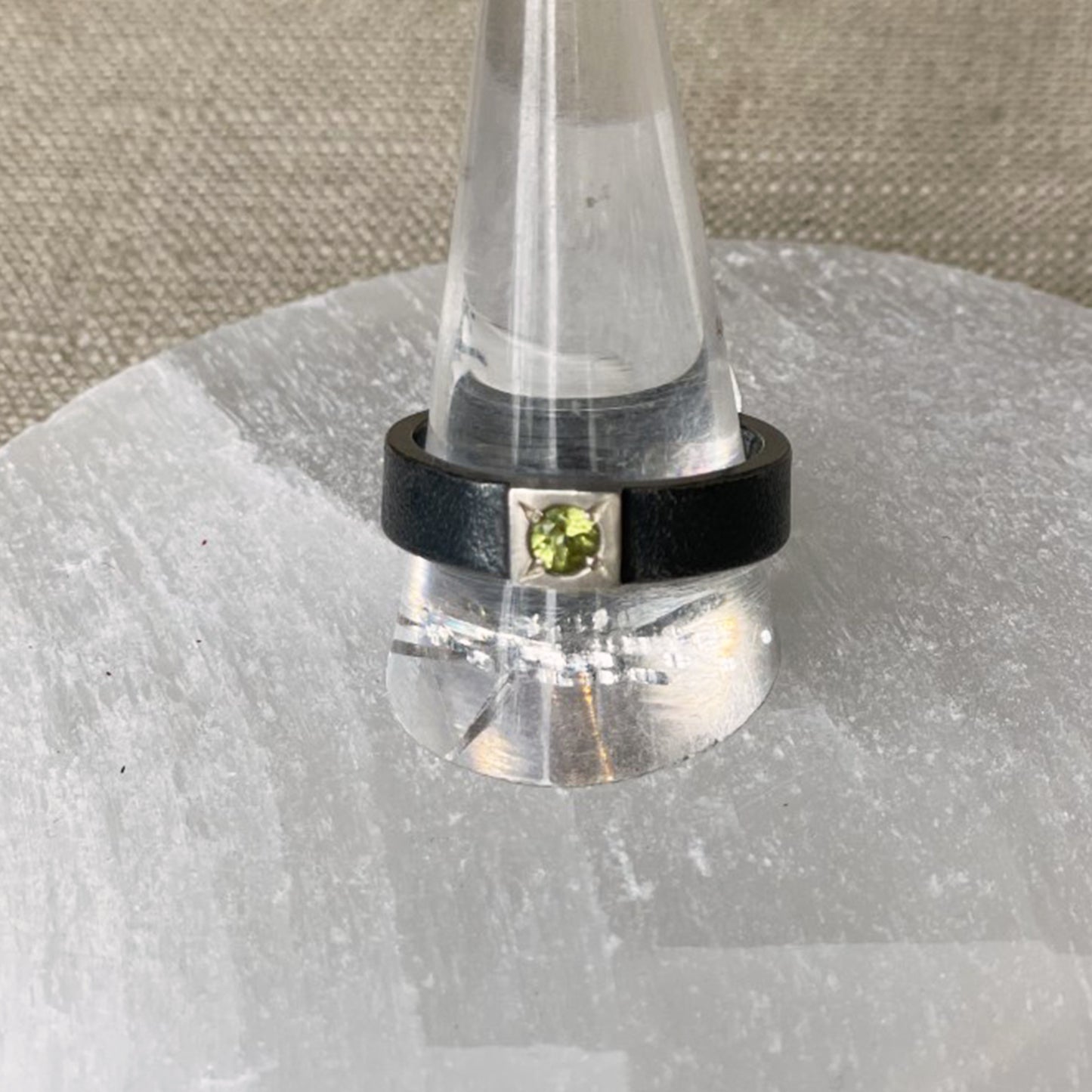 Ring with Peridot