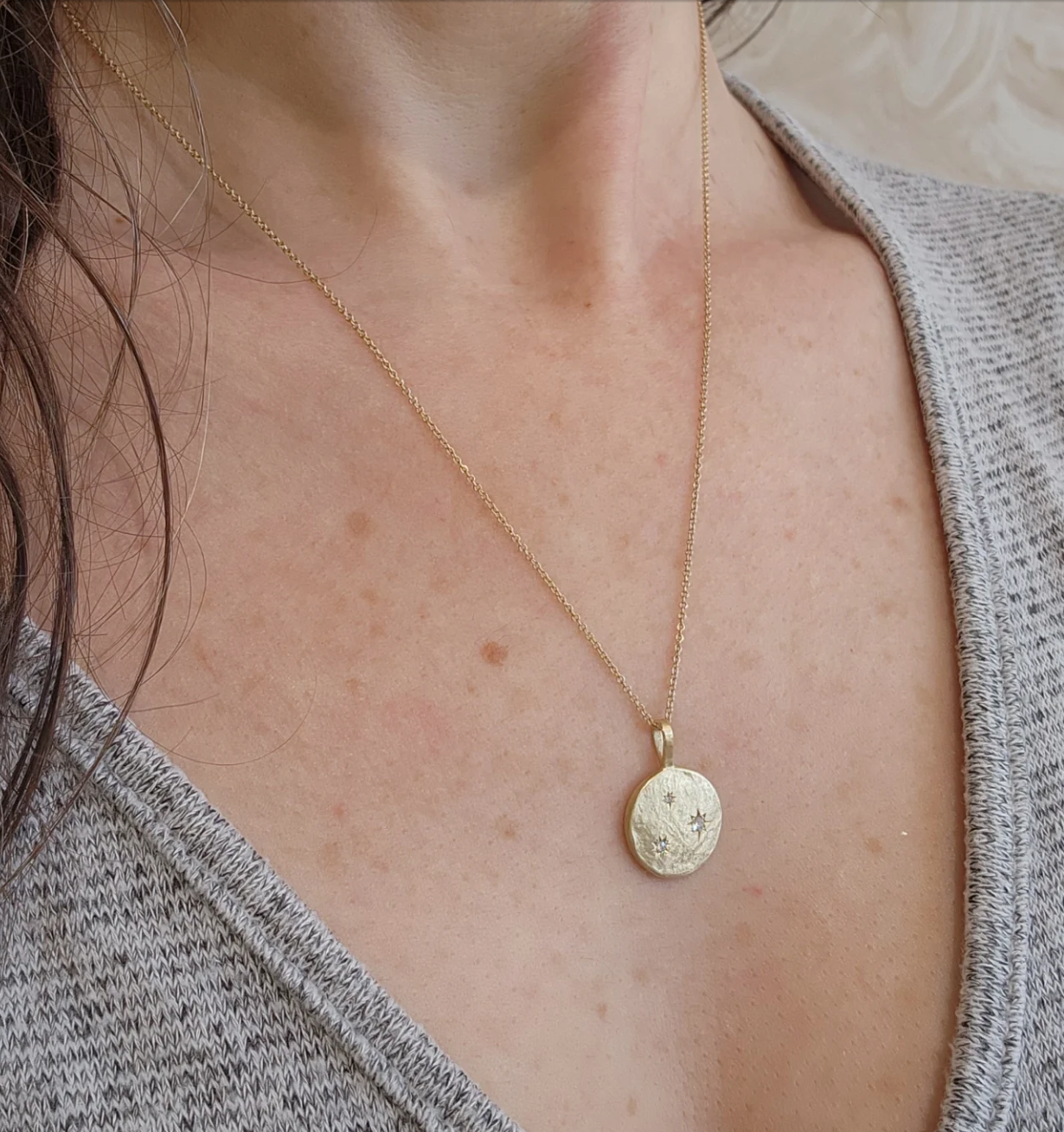 Medium Constellation Medallion Necklace