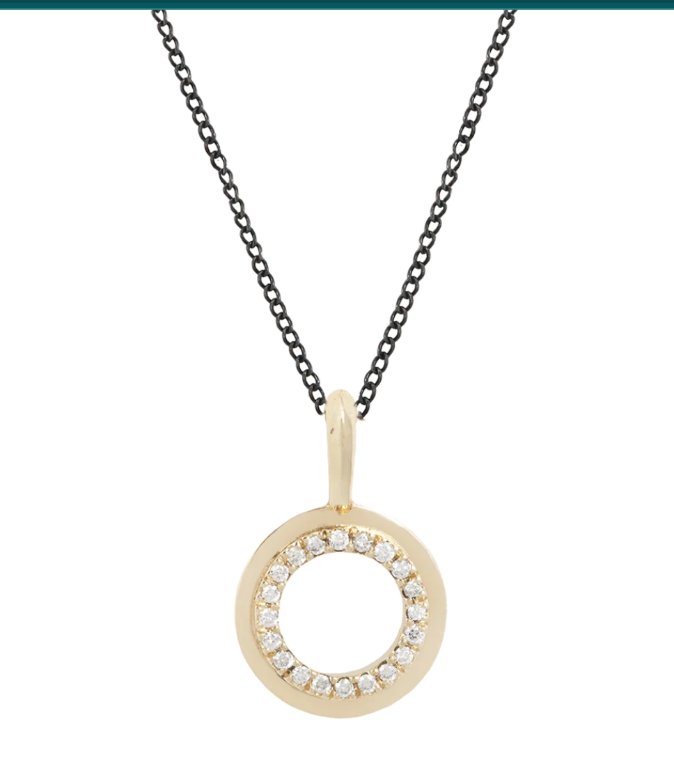 Circle Pane Necklace