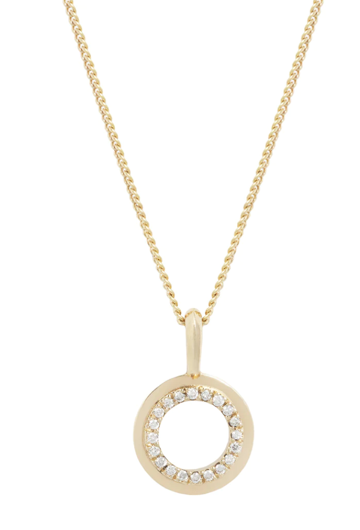 Circle Pane Necklace