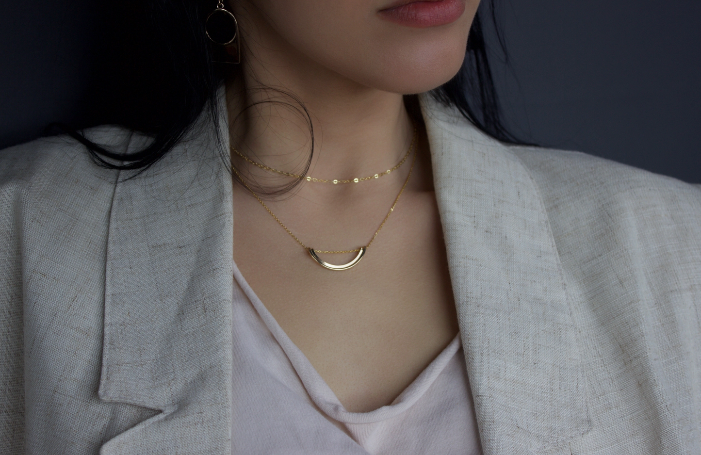 Simple Rainbow Necklace