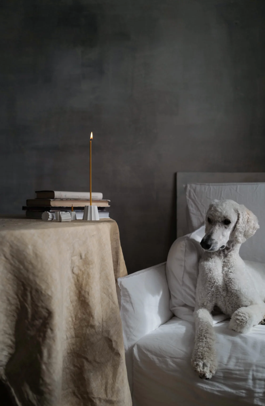 Porcelain Candle Holder