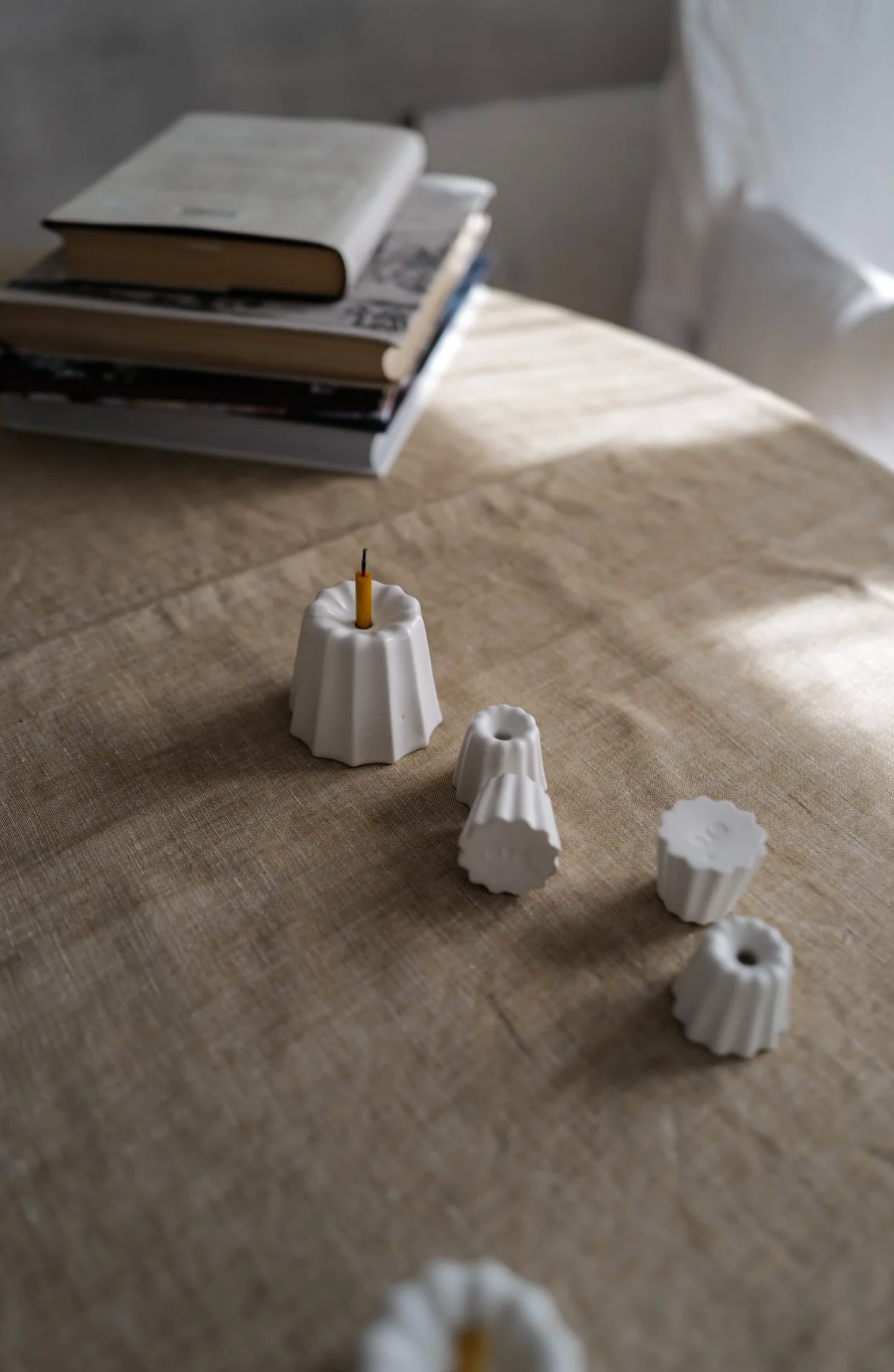 Porcelain Candle Holder