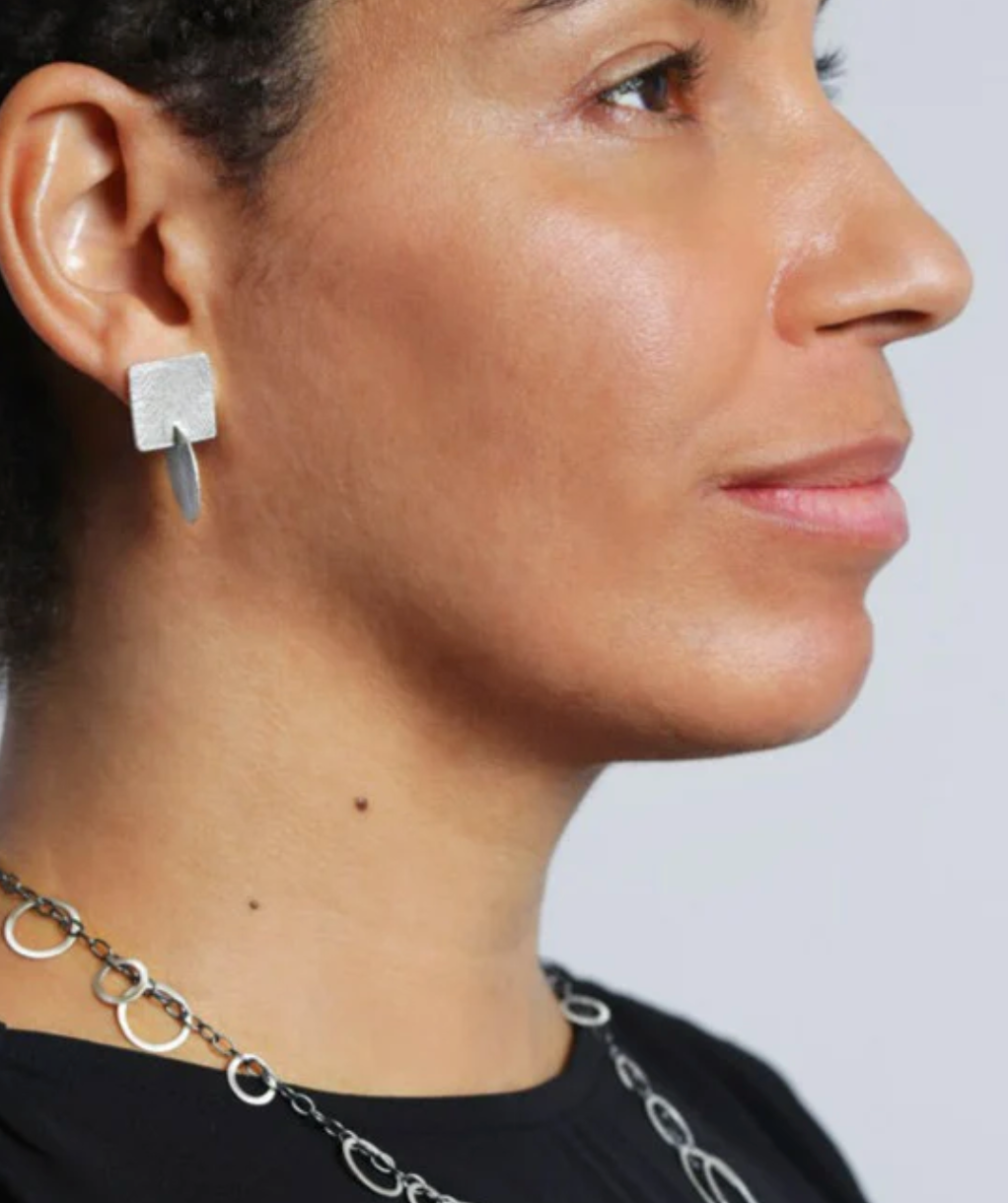 Carved Axis Earrings