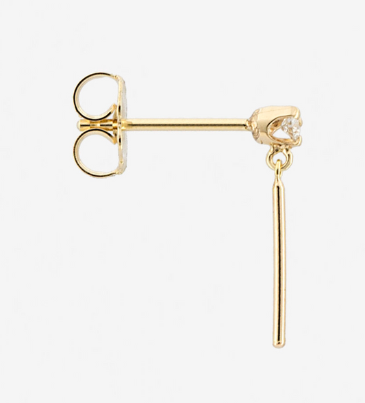 Diamond Wisp Earring