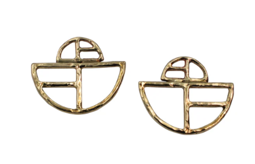 Golden Ratio "Bateau" Earrings
