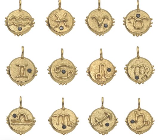 Zodiac Talisman Necklace - Goldplated