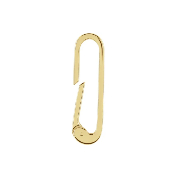14k Elongated Charm Bail