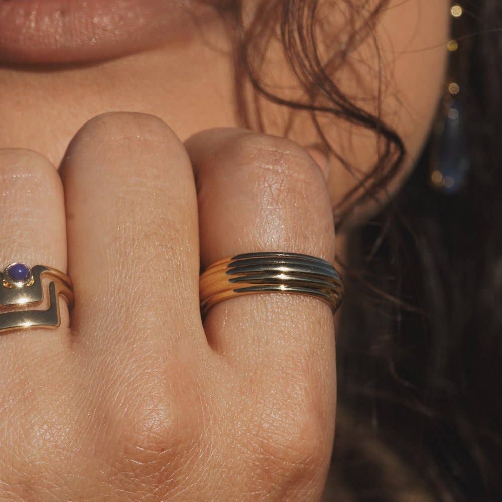 Lindsay Lewis - Kimball Ring: Sterling Silver / 6