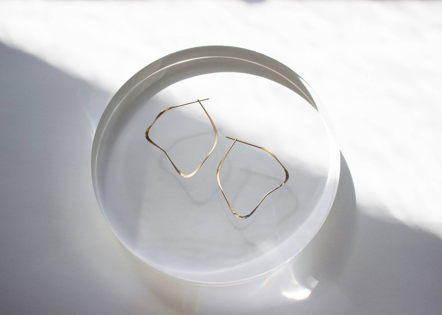 L.Greenwalt Jewelry - Organic Earrings: Sterling Silver