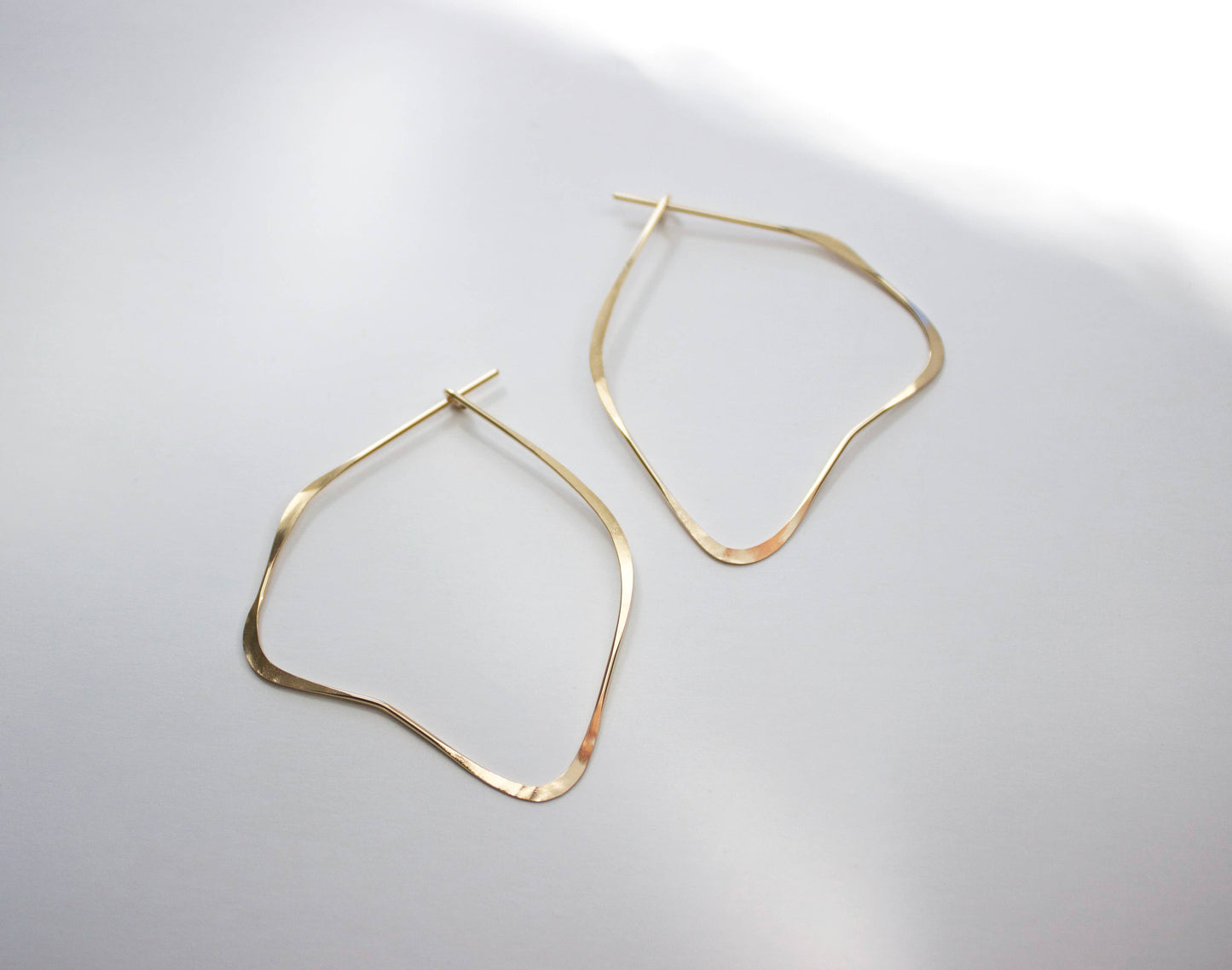 L.Greenwalt Jewelry - Organic Earrings: Sterling Silver