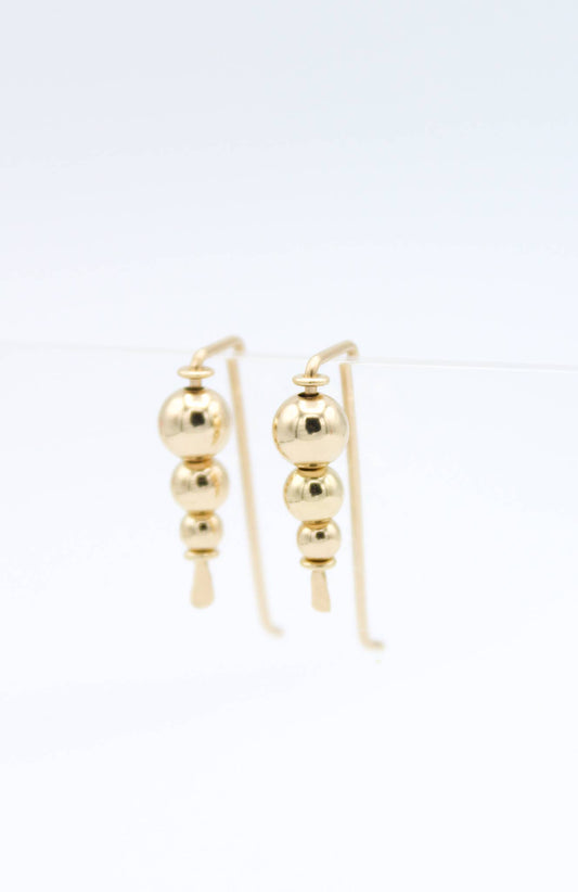Gold Drop Studs