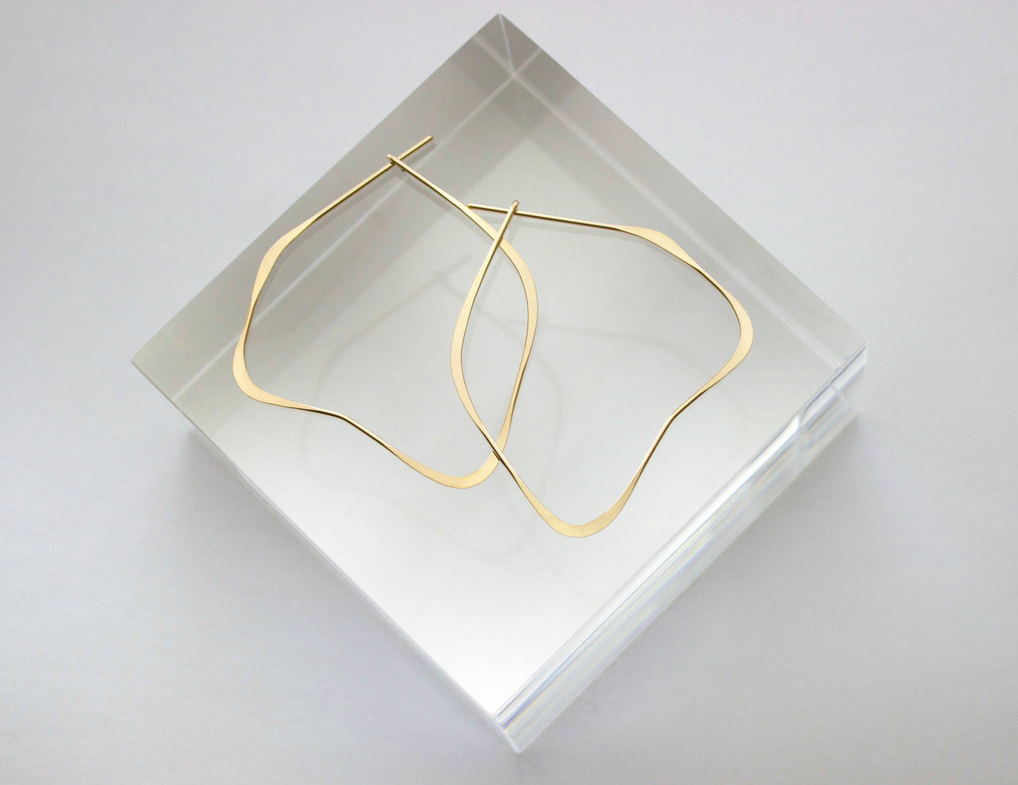 L.Greenwalt Jewelry - Organic Earrings: Sterling Silver