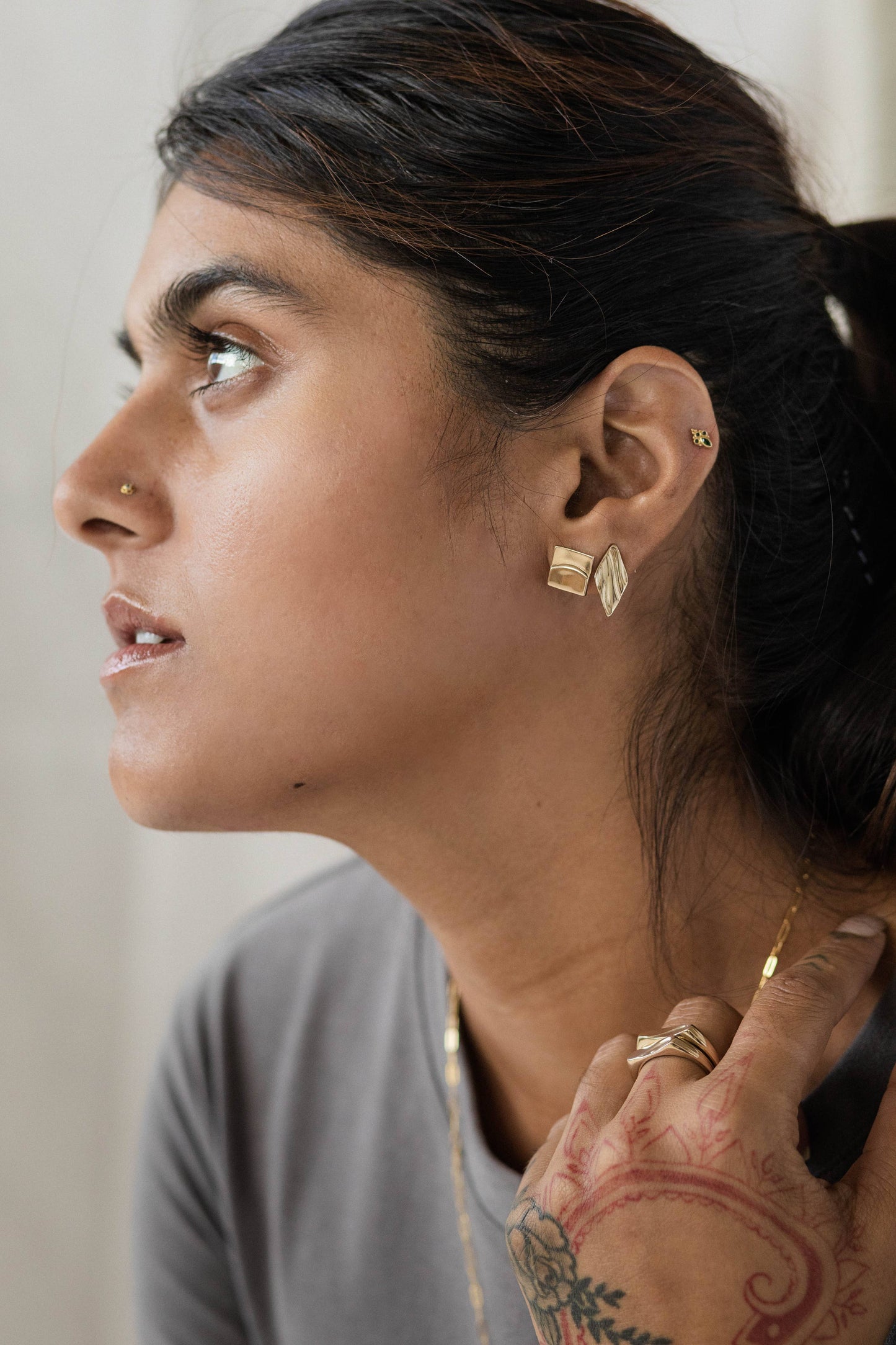 Sway Stud Earrings