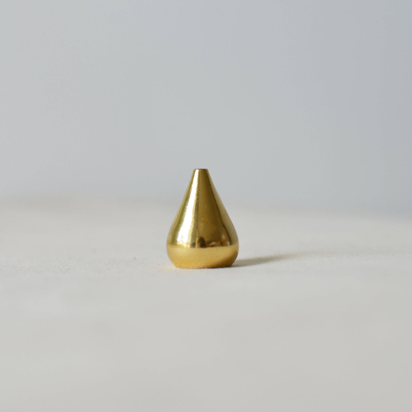Brass Water Drop Shape Incense Holder Tall