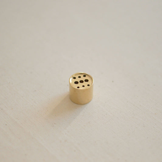 Brass Round Incense Holder