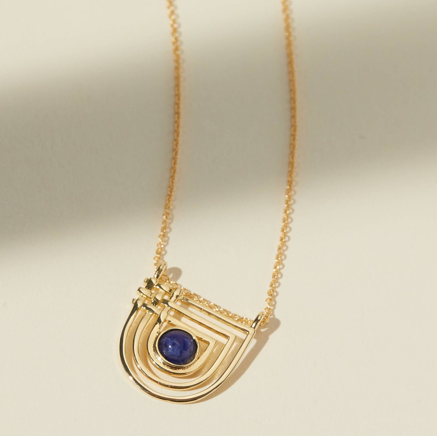 Golden Era Necklace - Lapis