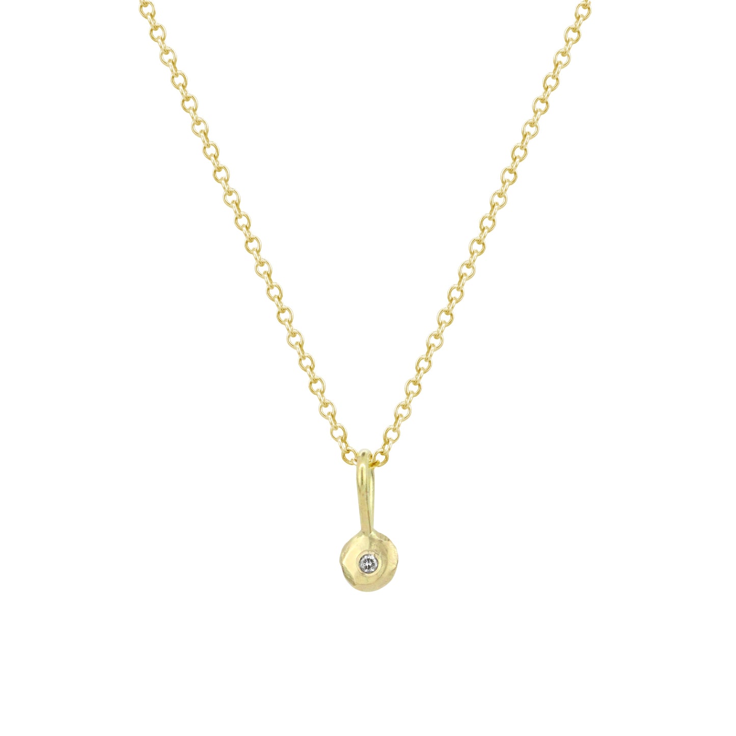 Gold Diamond Pendant