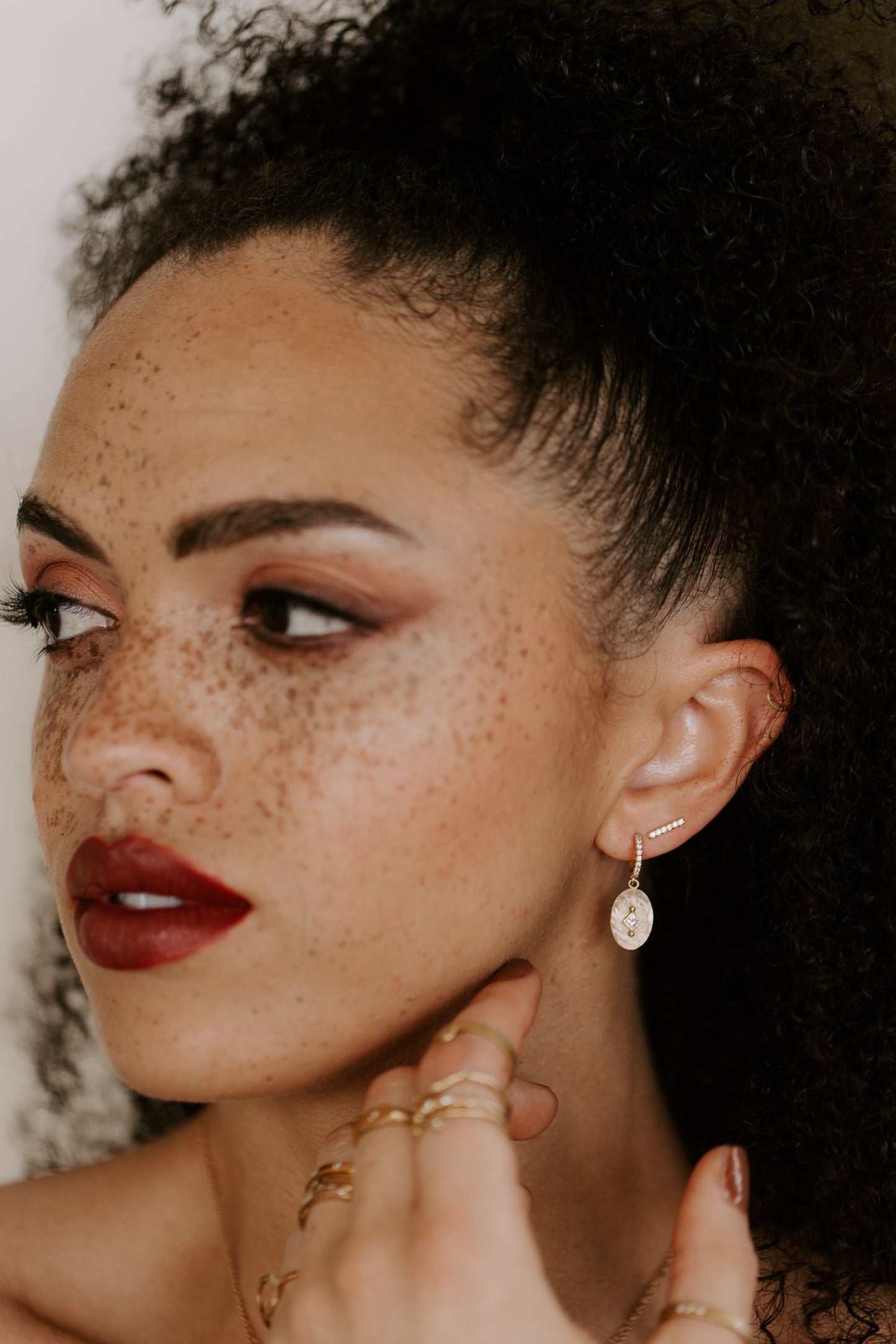 Halcyon Hoop Earrings